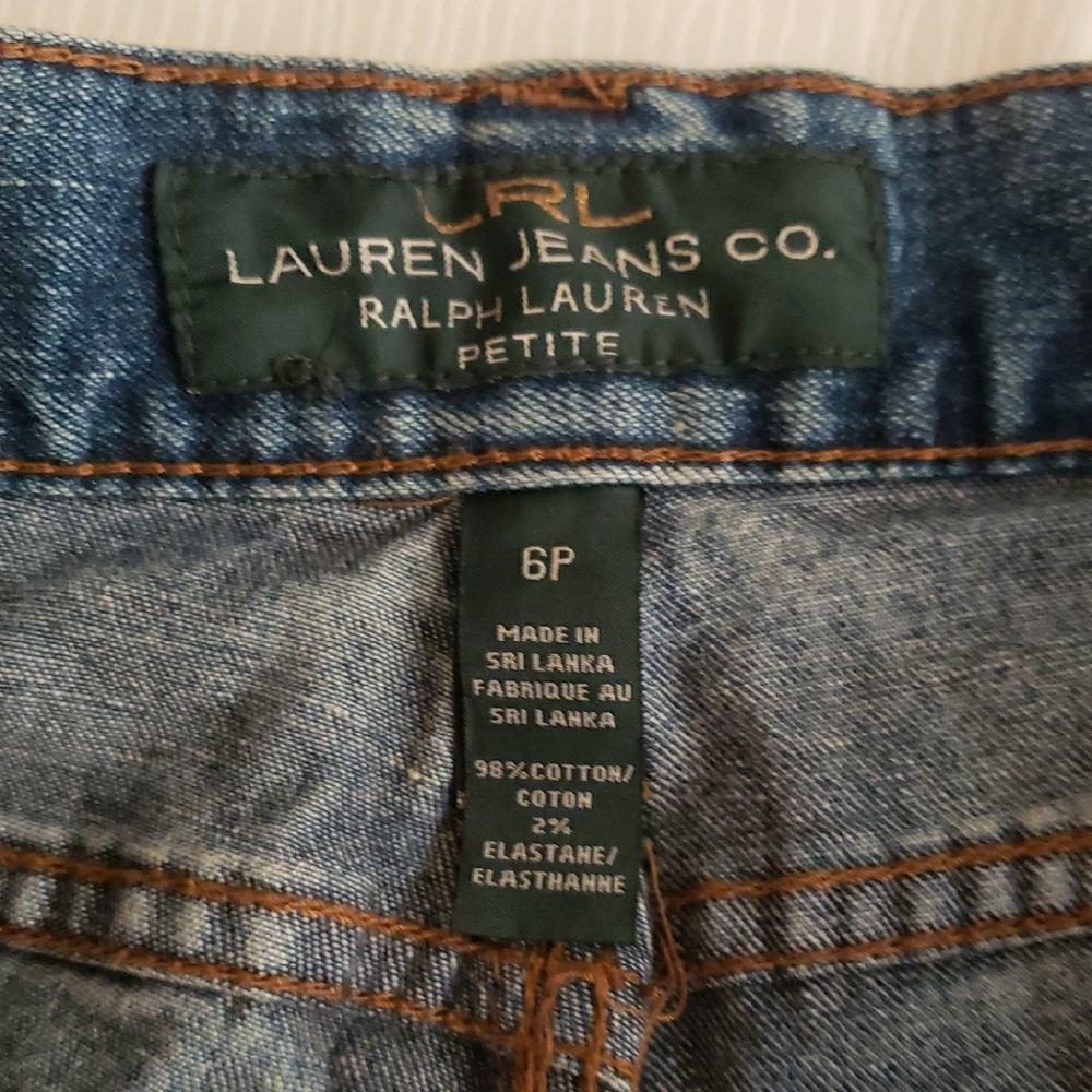 Ralph Lauren Blue Denim Jeans - Picture 2 of 4